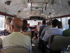 unique bus interior