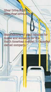 Contact us for information regarding Passenger Assist straps and Grab Handles for buses and subways