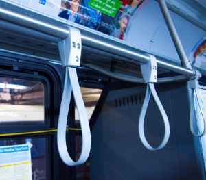 Bus handles - D-90 polished